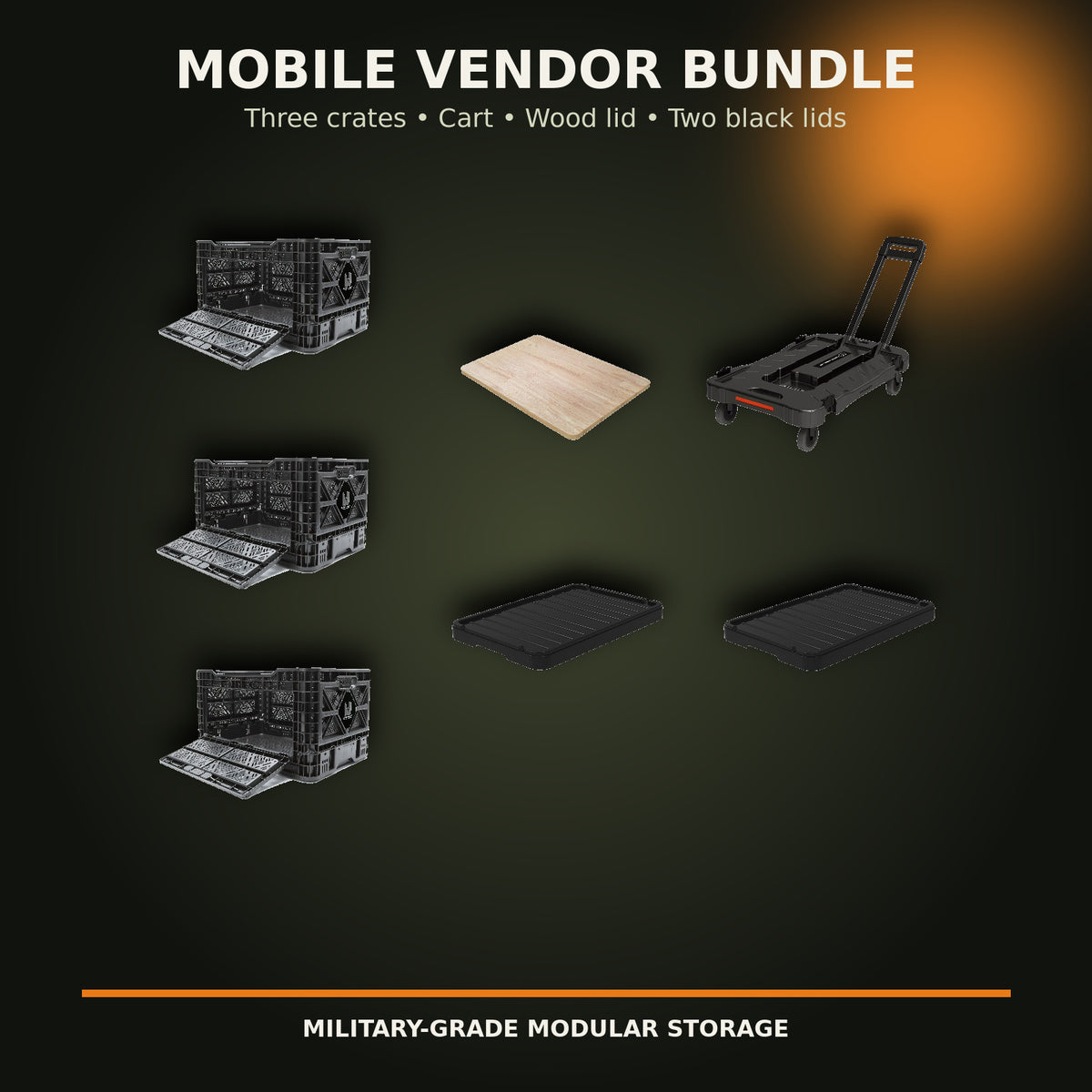 T-48 Mobile Vendor and Event Bundle contents
