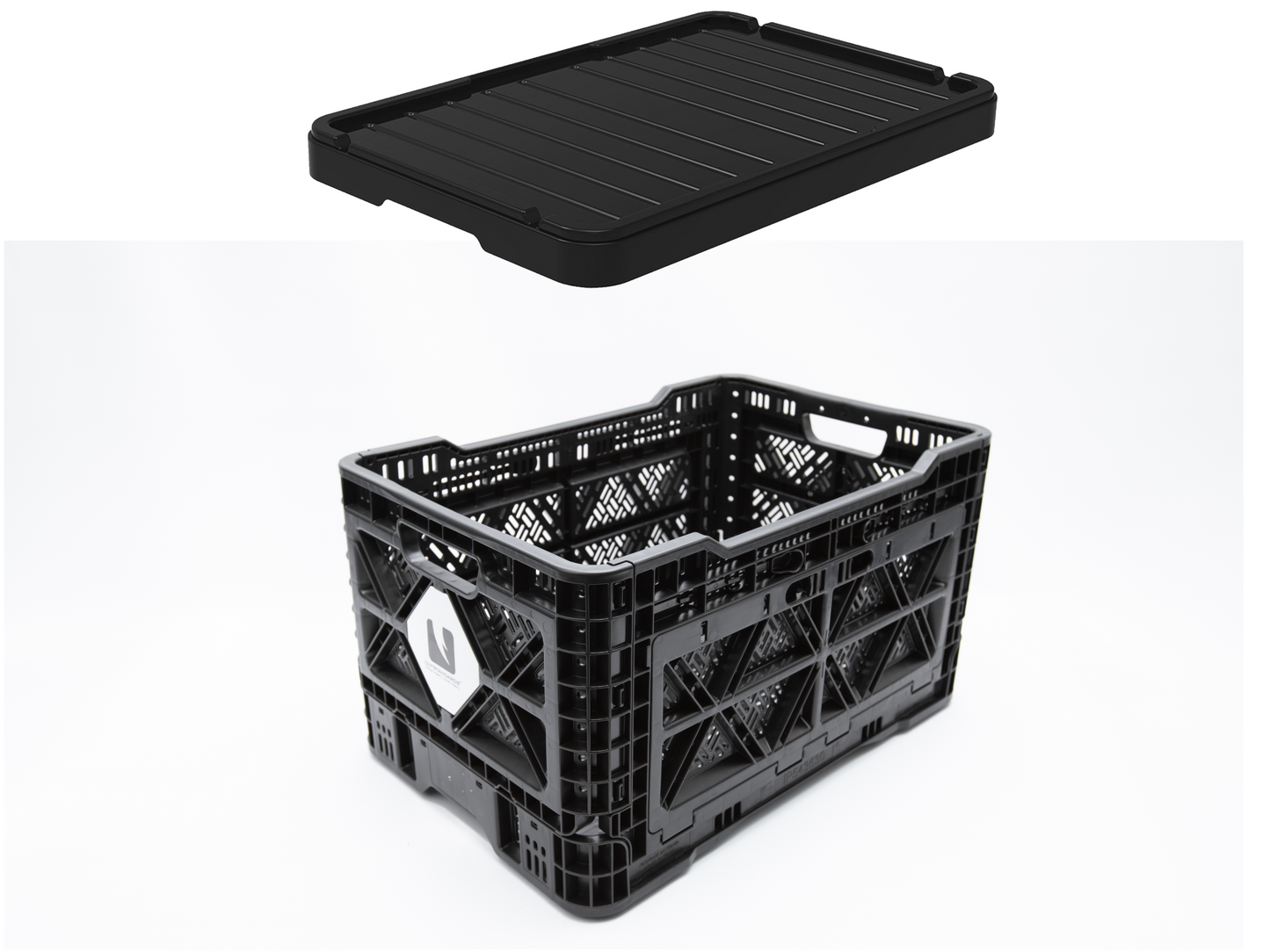 T-48 Crate with Lids - (2-pack)