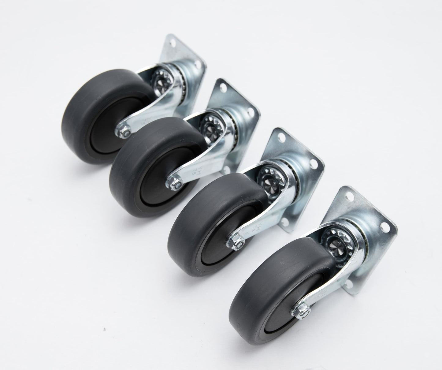 Set of four Outstandards swivel caster wheels for T-48 and T-90 Transformer Crates