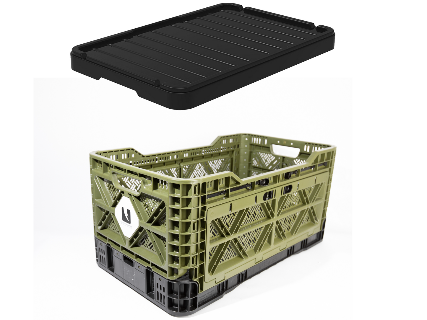 T-48 Crate with Lids (2-pack)